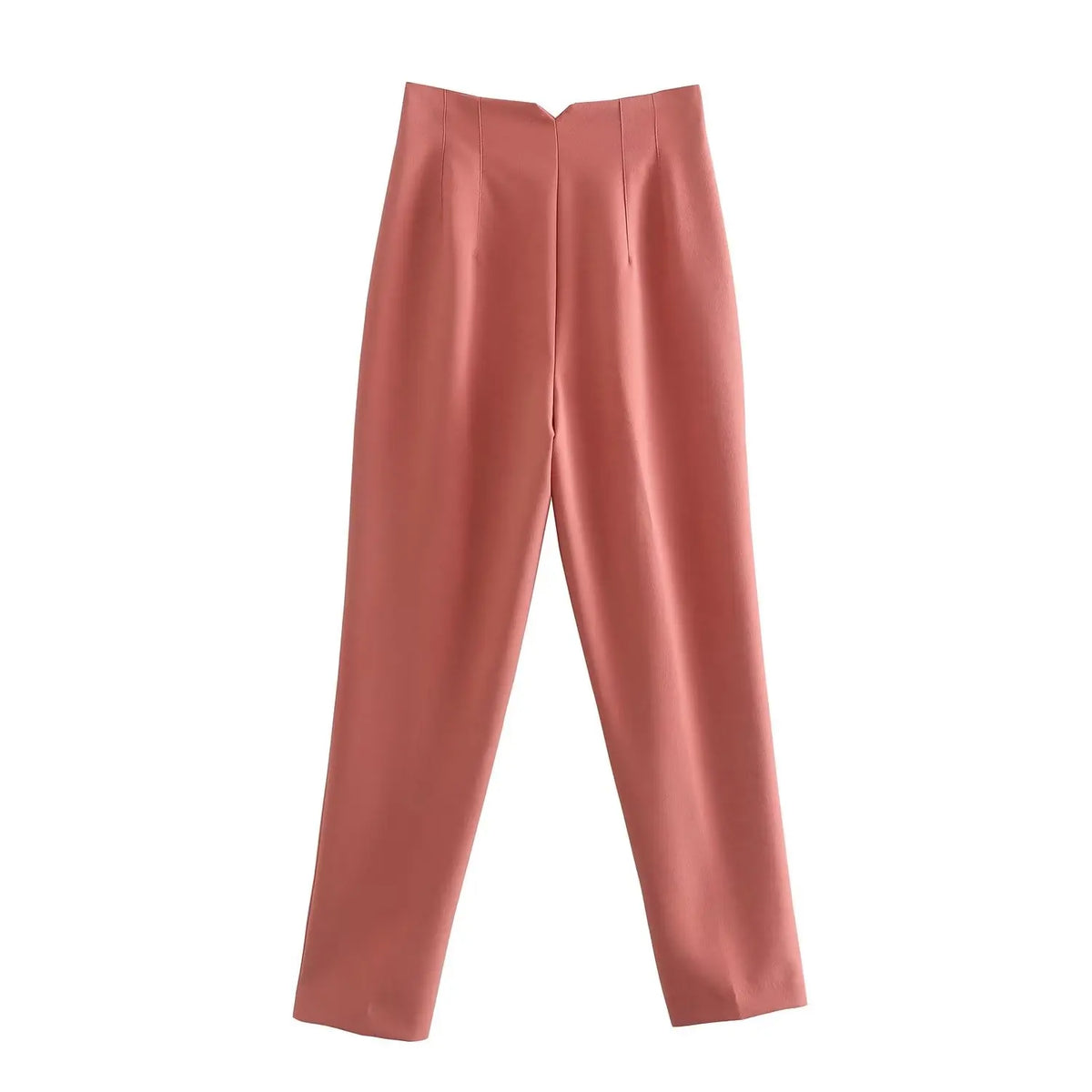 Women's high-rise straight-leg trousers, view 25