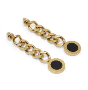 Women's twisted gold-tone hoop earrings, view 23